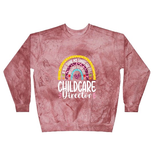 Heart Childcare Director Daycare Teacher Blast Sweatshirts