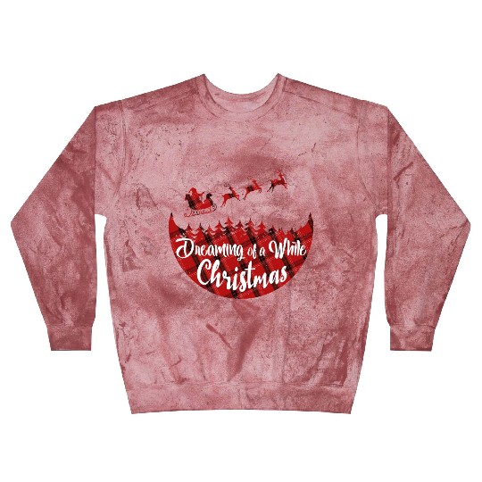 Dreaming of a White Christmas Blast Sweatshirts