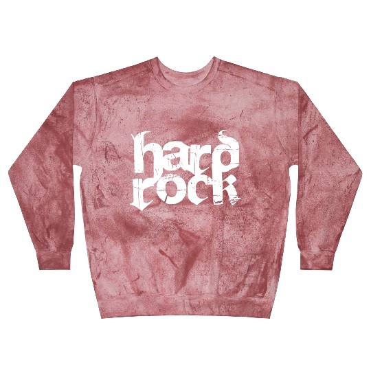 hard rock typography Blast Sweatshirts