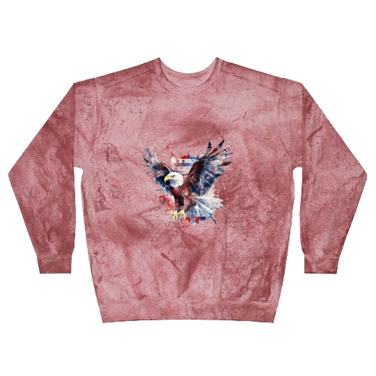 Eagle 4Th July Independent Day Blast Sweatshirts
