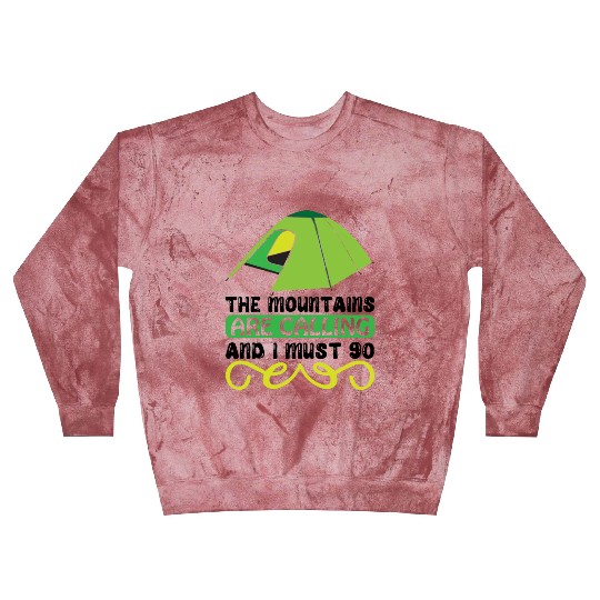 The mountains are calling and I must go 01 Blast Sweatshirts