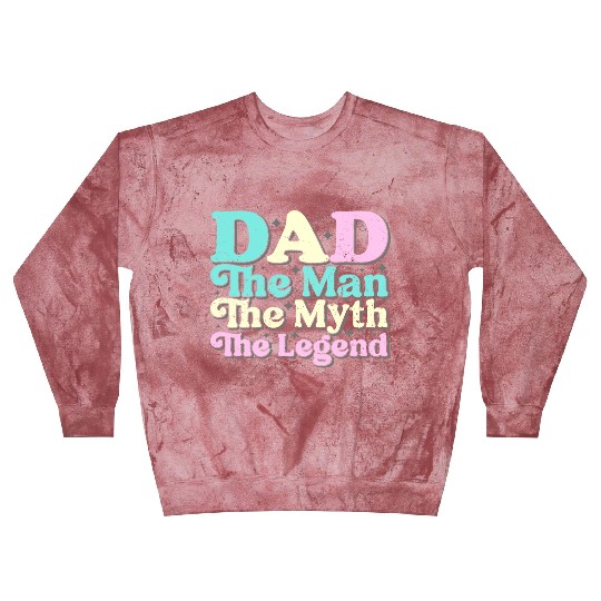 Dad the man the myth the Legend Blast Sweatshirts