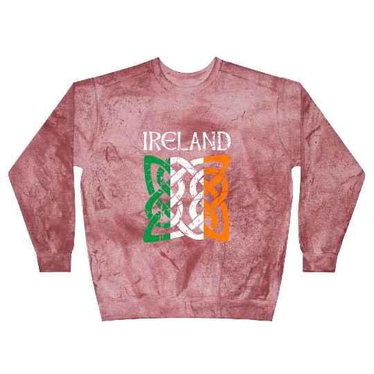 St Patric Day Celtic Knot Ireland Blast Sweatshirts