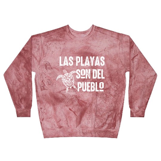 Las Playas Son Del Pueblo Save The Beach Puerto Blast Sweatshirts