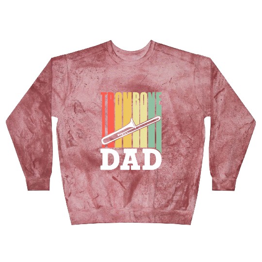 Trombone Dad Player Musician Trombonist Music Fath Blast Sweatshirts