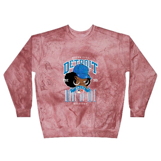 313 Detroit Area Code Unapologetically Blast Sweatshirts