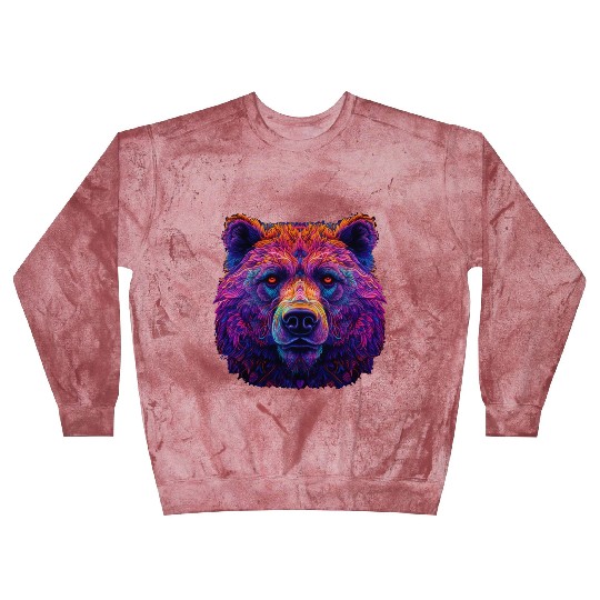 Neon Grizzly Blast Sweatshirts