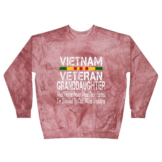 US Army Vietnam Veteran Granddaughter Blast Sweatshirts
