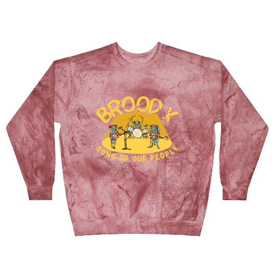 Cicada Brood X Cicada Invasion Cicada Song Tour Blast Sweatshirts