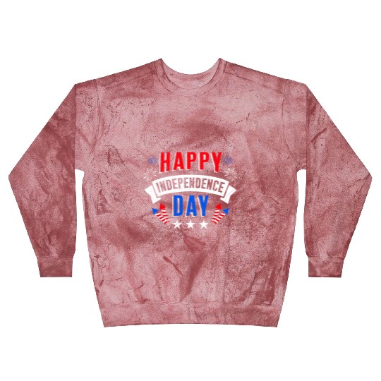 Happy Independence Day America Patriotism Blast Sweatshirts