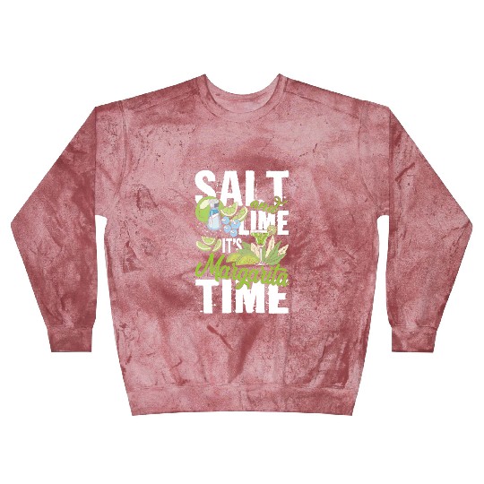 Salt And Lime It'S Margarita Time Pub Crawl Pytime Blast Sweatshirts
