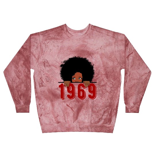 Black Queen Born In 1969 50Th Awesome Blast Sweatshirts
