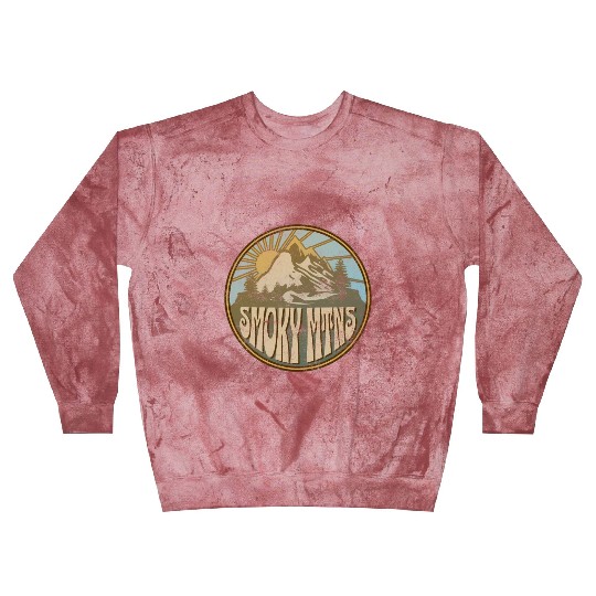 Great Smoky Moains Nature Moains Hiking Blast Sweatshirts