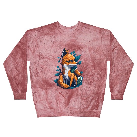 Tangram Fox Blast Sweatshirts