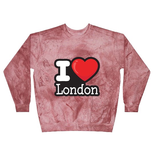 I love London Blast Sweatshirts