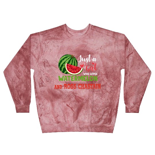 Just A Who Loves Watermelon And Ross Chastain Blast Sweatshirts