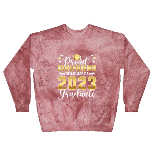 Proud Friend Of A Class Of 2023 Graduate Senior Blast Sweatshirts