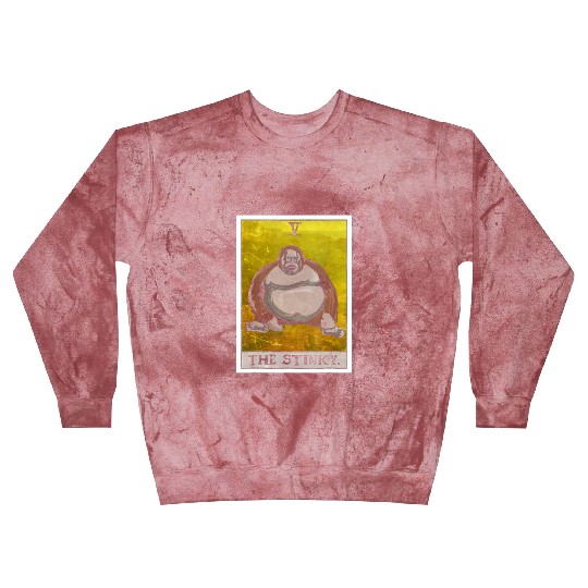 Th Stinky Tarot Card Uh Oh Stinky Monkey Blast Sweatshirts
