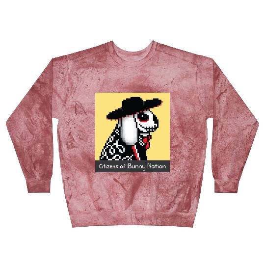 Citizens of Bunny Nation NFT #41 Artwork Blast Sweatshirts
