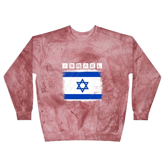 Israel Flag Star Of David Israel Blast Sweatshirts