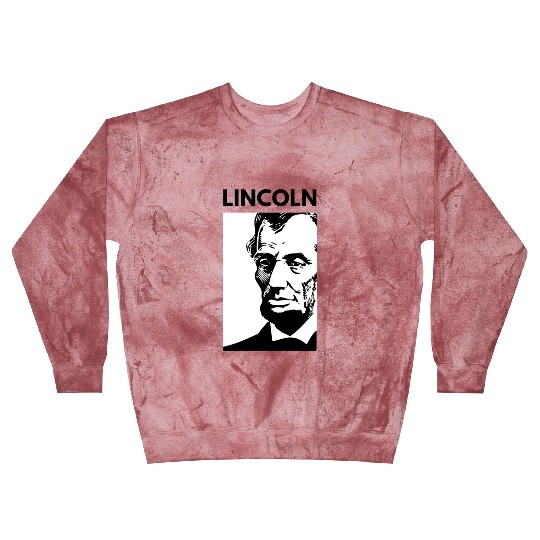 Black White Abraham Lincoln Blast Sweatshirts
