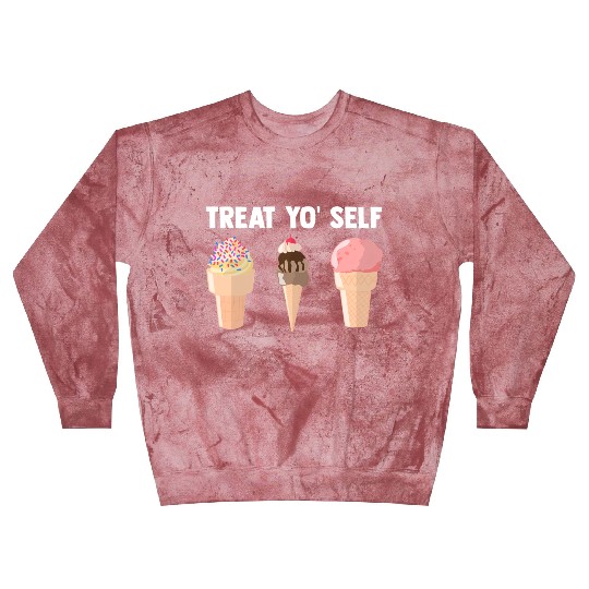 Ice Cream Treat Yo' Self Summertime Sherbet Gelato Blast Sweatshirts