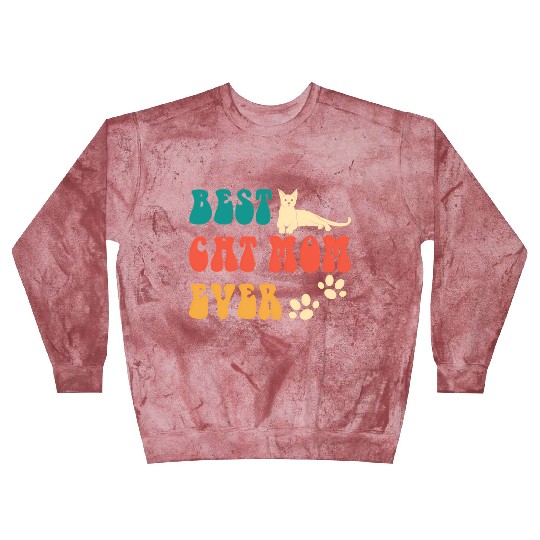 Best Cat Mom Ever Mothers Day - Cat For Blast Sweatshirts