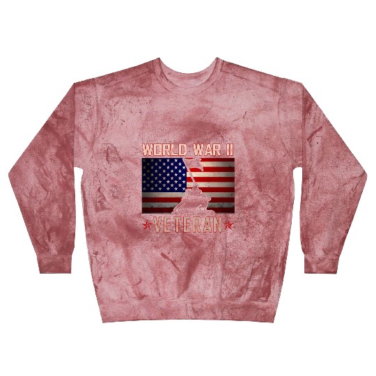 American Patriot Wwii Veteran Military World War 2 Blast Sweatshirts