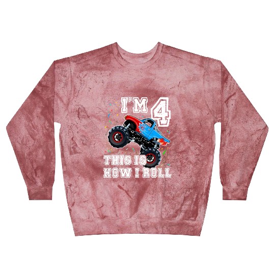 Monster Trucks 4Th Party 4 Blast Sweatshirts