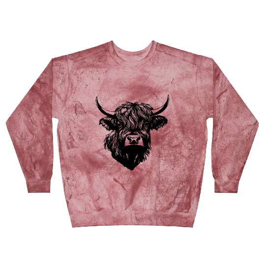 Scottish Highland Cow Blast Sweatshirts