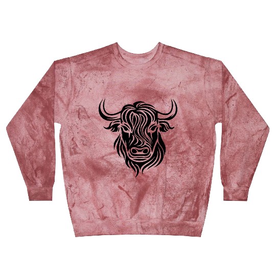 Scottish Highland Cow Blast Sweatshirts