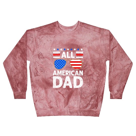 All American Dad Independence Day USA Party Blast Sweatshirts