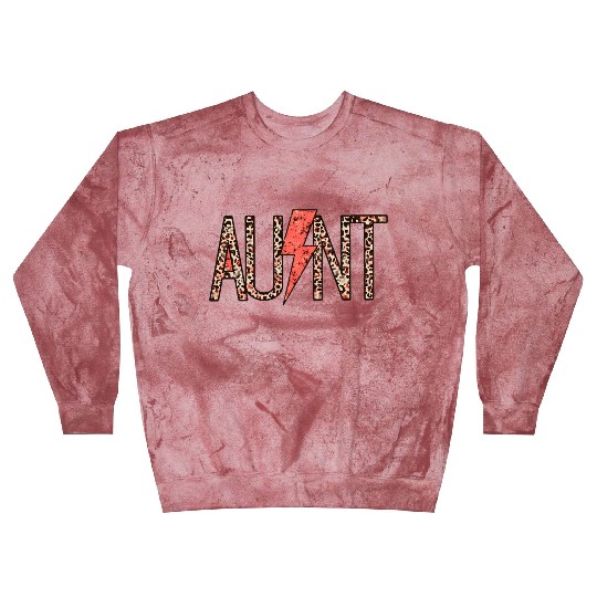 Retro Leopard A Lightning Bolt Western Cory Aie Blast Sweatshirts