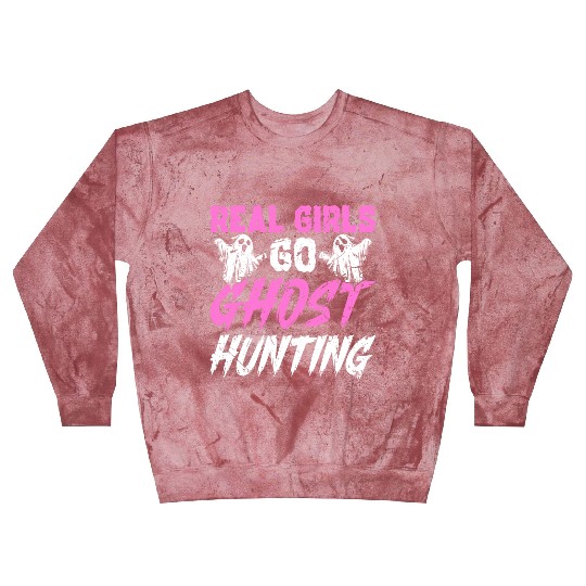 Paranormal Investigator Girls Ghost Hunting Blast Sweatshirts