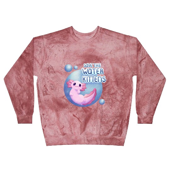 Save the Water Kittens Blast Sweatshirts