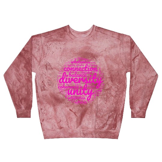 Diversity Wordcloud Blast Sweatshirts