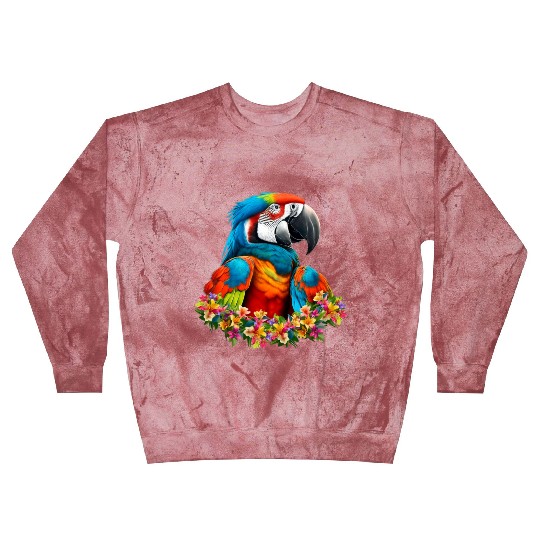 Beautiful Nature - Macaw 01 Blast Sweatshirts