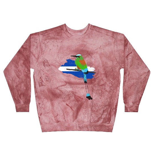 El Salvador Salvadoran Coat Salvadorian Torogoz Blast Sweatshirts