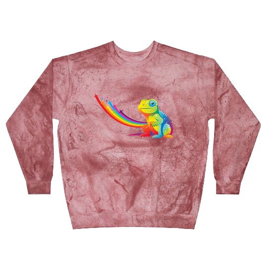 Gay Pride Gecko Blast Sweatshirts