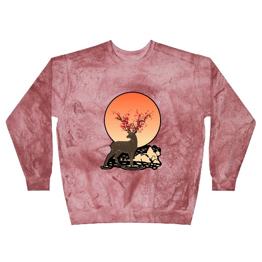 THE SACRED DEER | NATURE HOLY SPIRIT Blast Sweatshirts