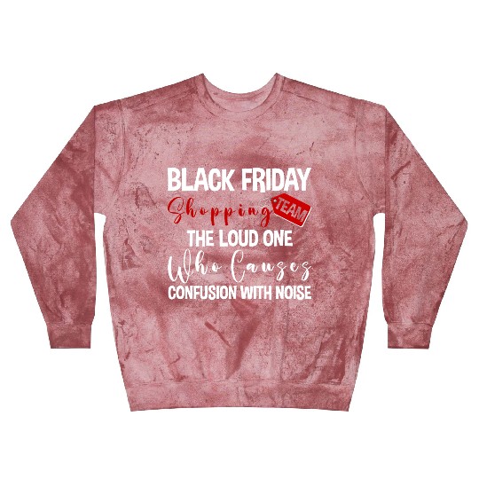 Black Friday Shopping Team 2 Blast Sweatshirts