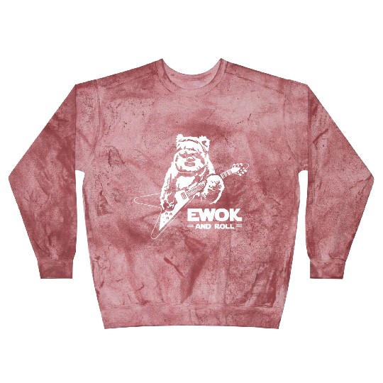 New Ewok And Roll Guitar Funny Blast Sweatshirts