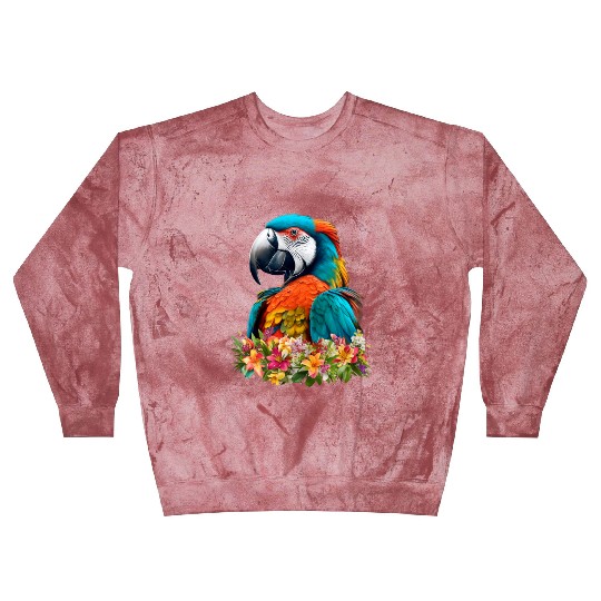Beautiful Nature - Macaw 03 Blast Sweatshirts