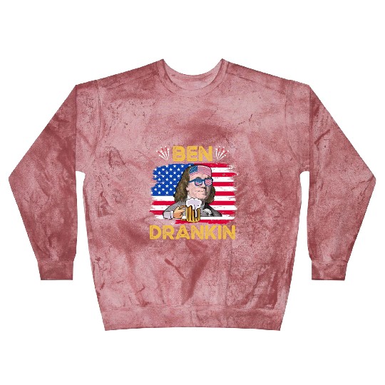 Ben Drankin US President Independence Day Blast Sweatshirts