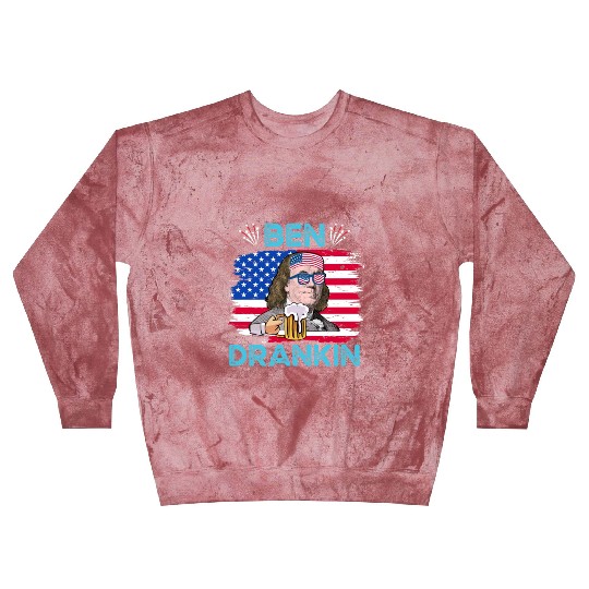 Ben Drankin US President Independence Day Blast Sweatshirts