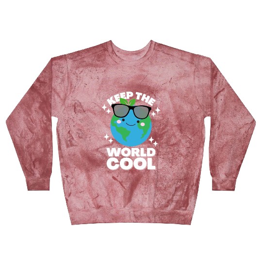 DESIGNKeep The World Cool 80s Blast Sweatshirts