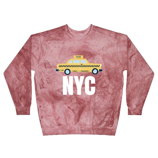 Nyc New York City Taxi Travel Usa Cities Blast Sweatshirts