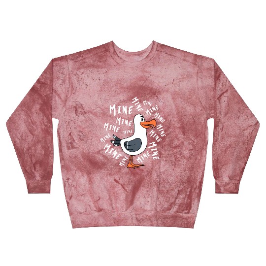Mine Mine Mine Seagull Bird Beach Chicken Blast Sweatshirts