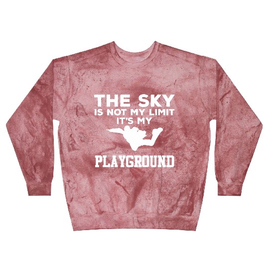 Sky Playground - Skydiver Skydiving Parachuting Blast Sweatshirts