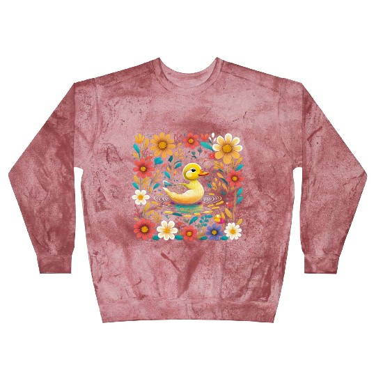 Joyful Duck Pond Blast Sweatshirts